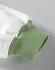 Colorblock Crewneck Henley Sweatshirt