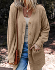 Brooklyn Front Midi Solid Cardigan