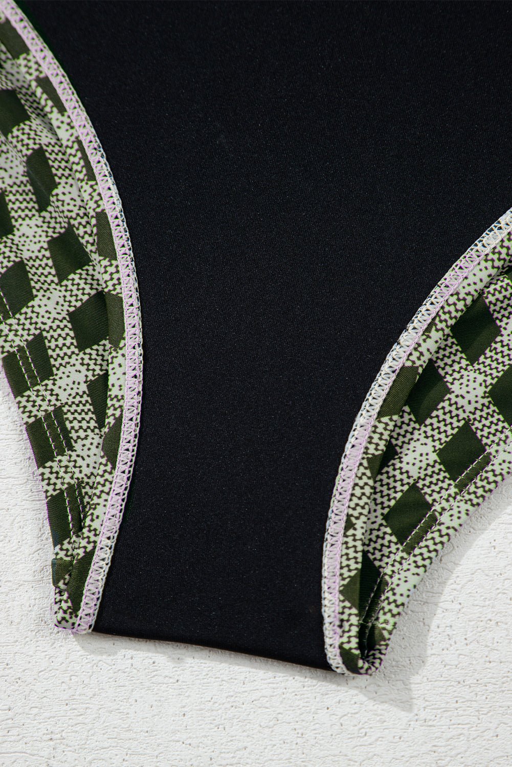 Sasha Patchwork High Waisted Bikini