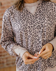 Mila Print Patchwork Sweatshirt