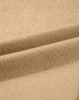Solid Front Center Seam Drop Shoulder Sweater