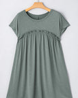 Daniela Gathered Seam T Shirt