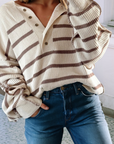 Hazel Henley Stripe Sweater