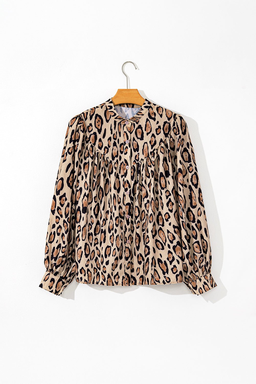 Alaiya Balloon Sleeve Casual Shirt