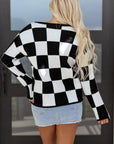 Amelia Drop Shoulder Knit Sweater