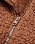 Bethany Up Hooded Sherpa Jacket