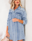 Takina Raw Hem Loose Shirt
