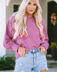 Chaya Exposed Seam Terry Pullover
