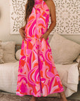 Freyja Nape Sleeveless Maxi Dress