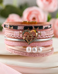 Gabrielle Shaped Magnetic Buckle Bracelet