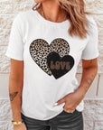 Adriana Printed Valentines Graphic Tee
