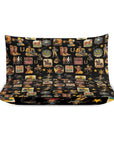 Vintage Cowboy Collage Design 3-Piece Bedding Set (1 Duvet Cover + 2 Pillow Shams) – 102"×90"