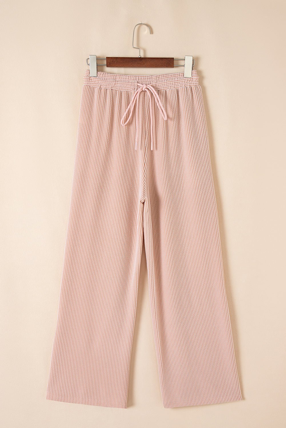 Leilany Corded Knit Short Sleeve Set