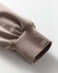 Solid Quarter-Zip Top and Drawstring Pants Set