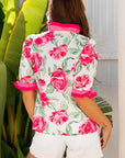 Aspen Short Sleeve Blouse Top