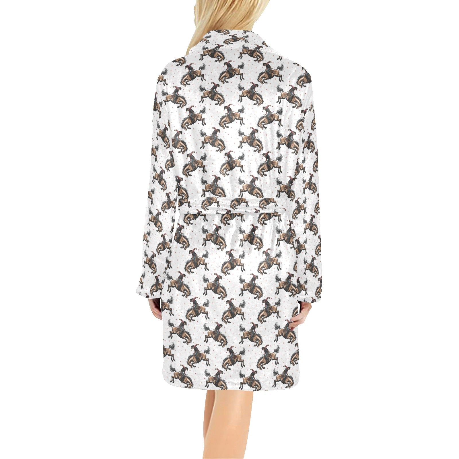 Baha Ranch Rodeo Cowboy Western Robe