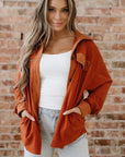 Andrea Drop Shoulder Casual Shacket