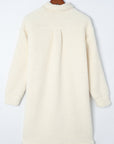 Olivia Single Breasted Teddy Coat