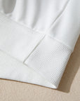 Kaitlyn Patched Drop Shoulder Sweatshirt