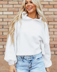 Lilah Fleece Drop Shoulder Hoodie