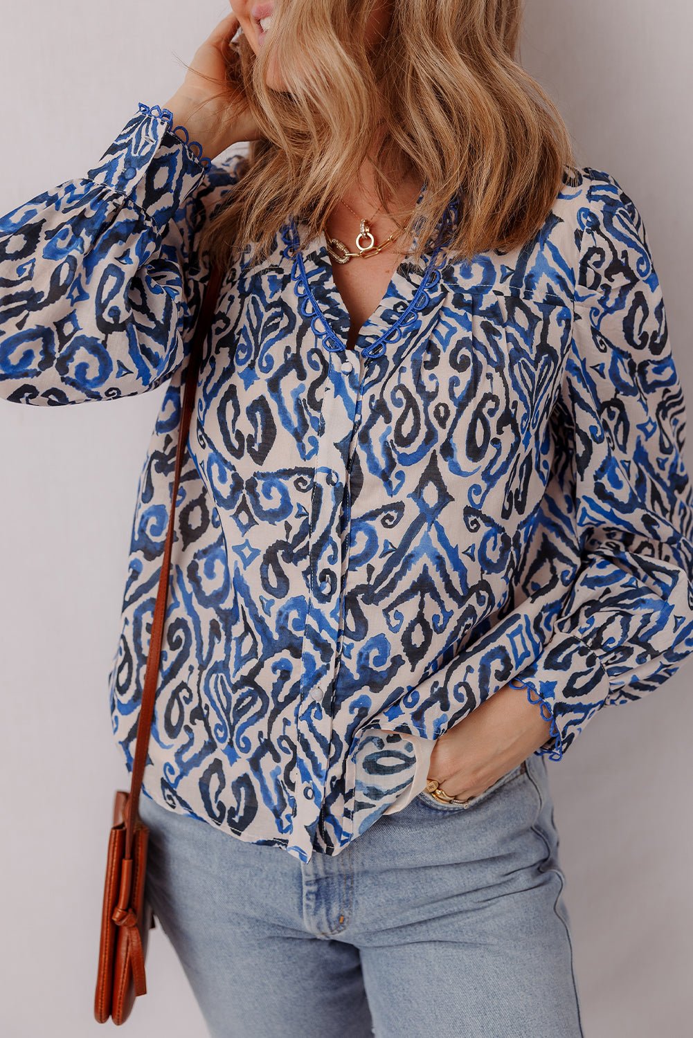 Camryn Long Sleeve Shirt Long Sleeve Top