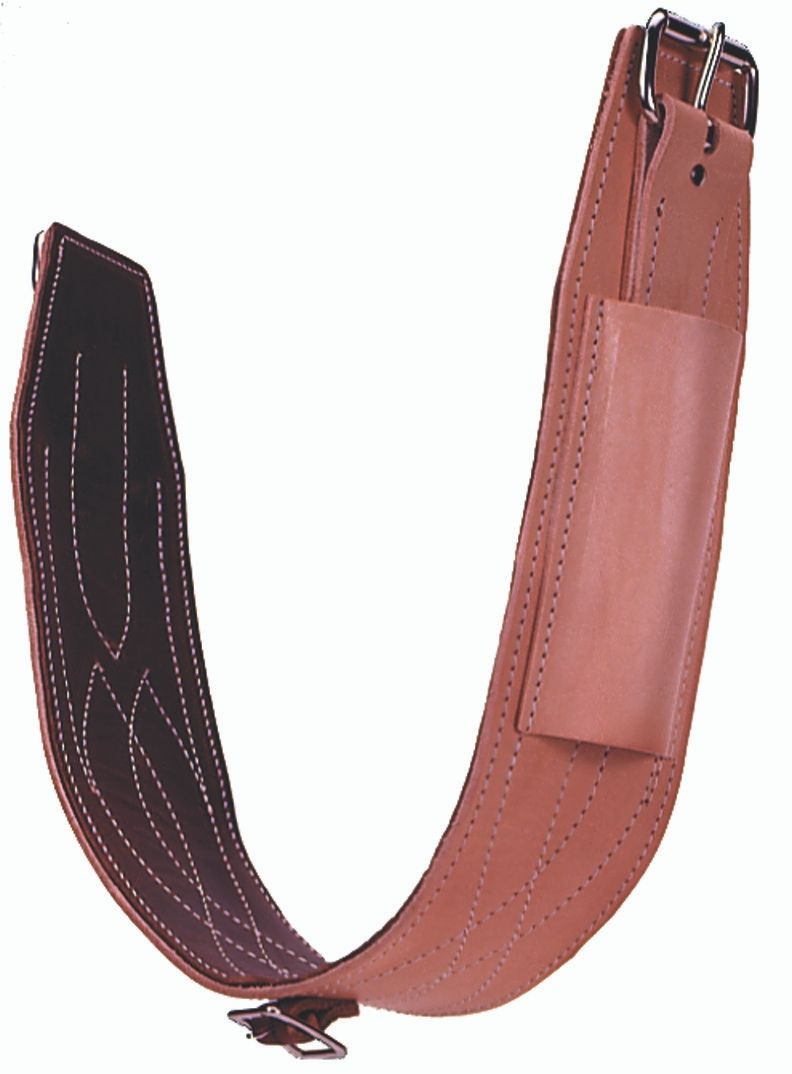 Double Ply &amp; Stitched 4" Flank Cincha