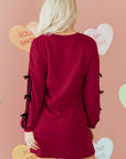 Priscilla Drop Shoulder Sweatshirt Dress