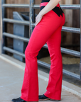 JOLENE BOOTCUT - RODEO RED WITH BLACK YOKE