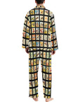 Western Collage Men's Pajama Set