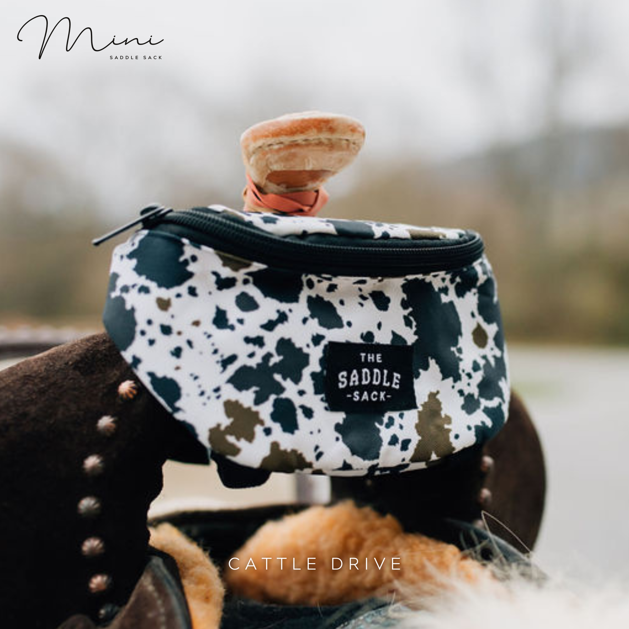 Compact Clip On Saddle Bag For Small Riders Keeps Essentials Accessible