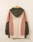 Isabelle Patchwork High Low Hoodie