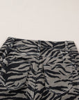 Hunter Printed Wide Leg Jeans