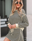 Jessica Drop Shoulder Pullover Top & Skirt Set