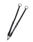 ExionPro Wide Elastic 3 Point Breastplate - Navy Blue Elastic with White Lines