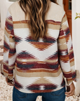 Striped Patchwork Shacket