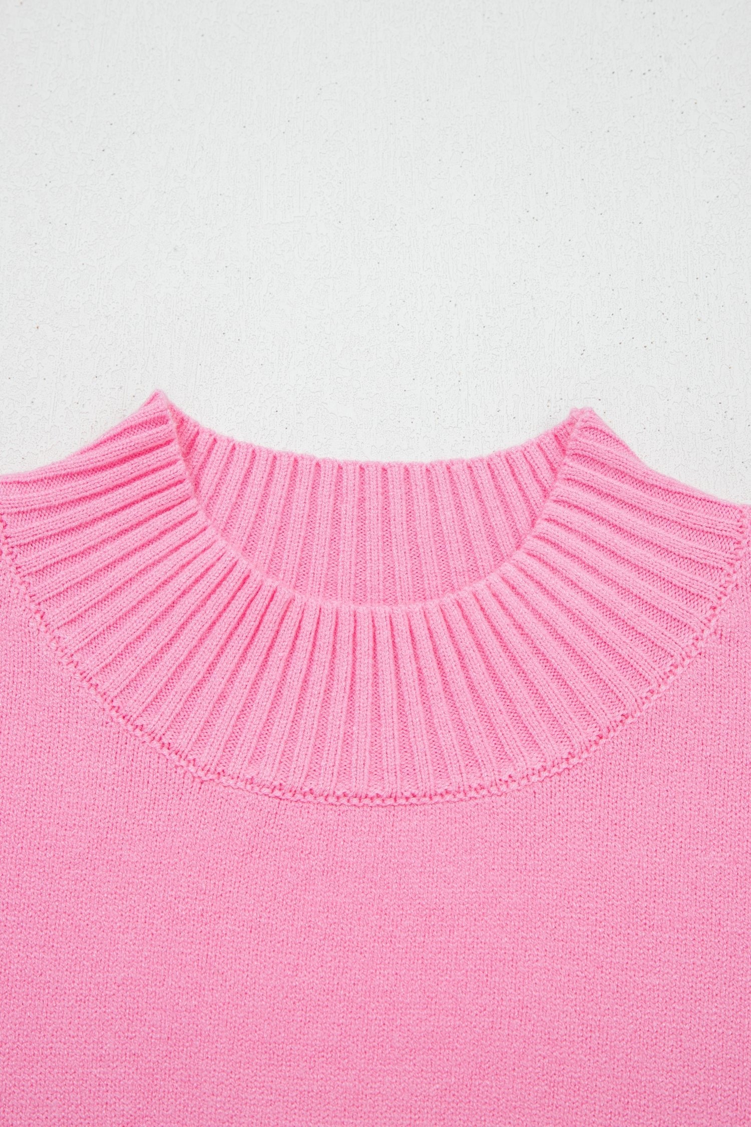Heart Graphic Cropped Short Sleeve Sweater