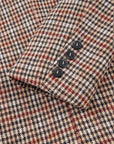 Aria Houndstooth Lapel Collar Blazer