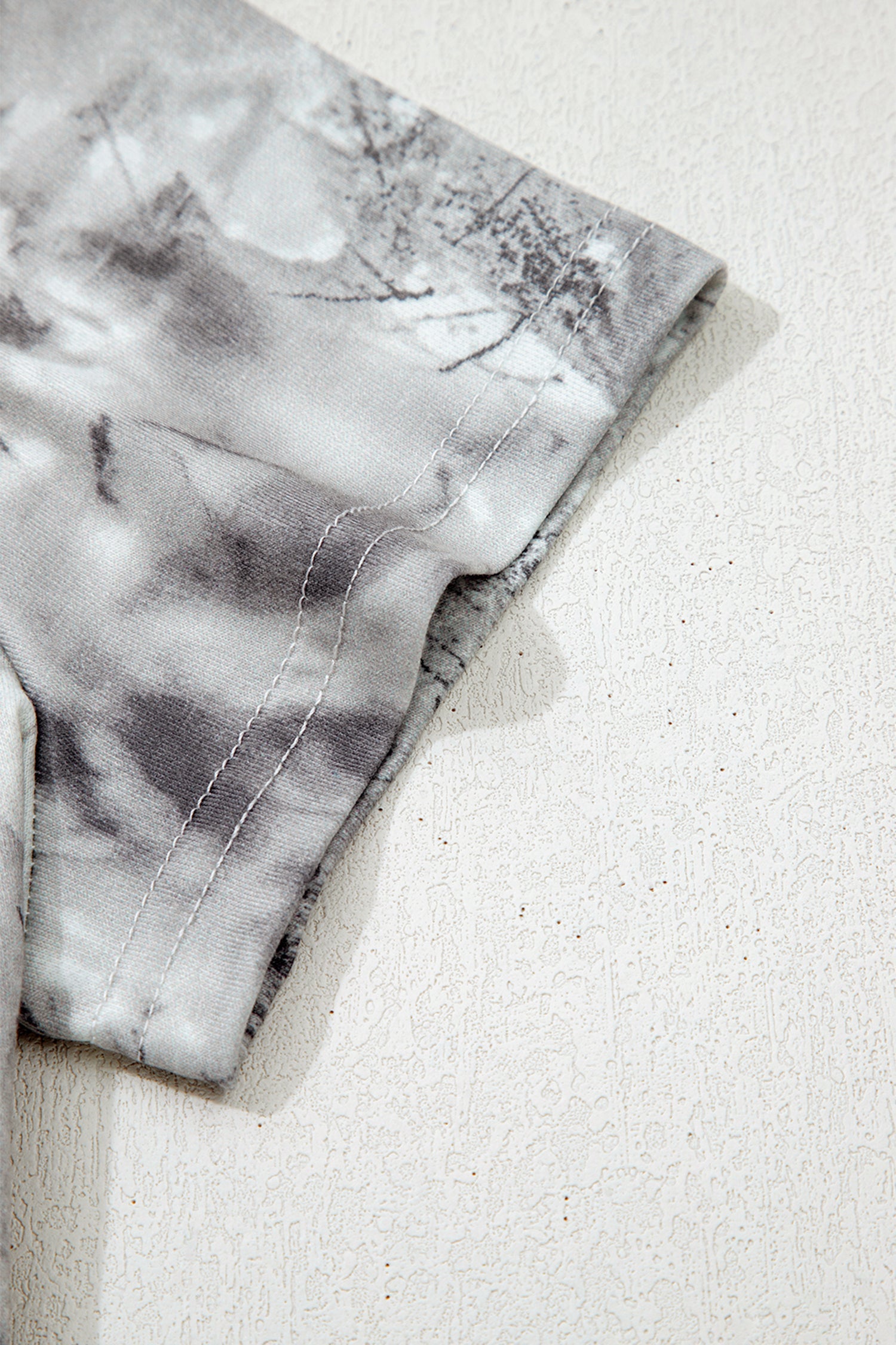 Camo Crew Neck Short Sleeve T-Shirt