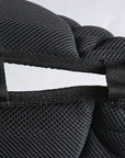 Hilason Memory Foam Saddle Pad Black – Breathable Quilted Non-Slip Horse Saddle