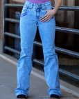 YOAKUM TROUSERS PURPLE POCKET