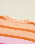 Sophia Ribbed Edge Loose Sweater