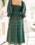 Scarlett Waist Flared Midi Dress
