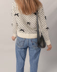 Scarlett Contrast Ribbed Edge Sweater