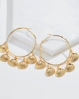 Lyra Vacation Shell Hoop Earrings