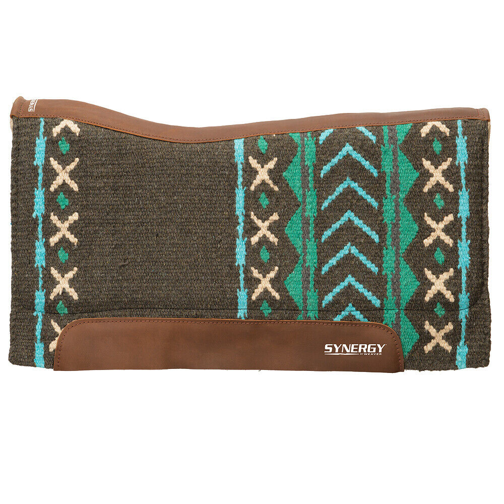 32 In X 34 In Weaver Horse Saddle Pad Synergy Contoured Performance U-MAIN