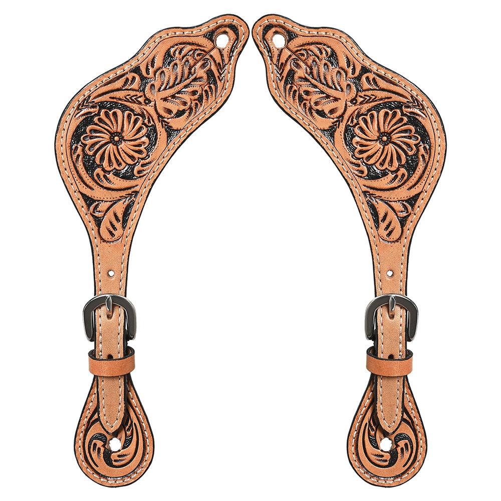 Hilason Western Style Men &amp; Womens Spur Straps for Horse Riding, Barrel Racing,Show,and Rodeo
