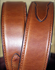 3D Tan Men'S Western Basic Leather Belt Removable Buckle