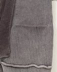 Sunny Patchwork Knit Open Sweater