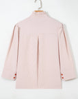 Maren Frilled Collar Down Shirt