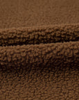 Abigail Coffee toggle Teddy Coat